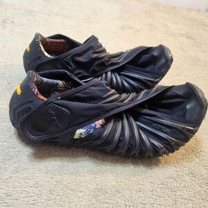 Vibram Furoshiki Men's Stretch Shoes Wrapping Sole Black Size 8-85 M EU 41 Water